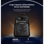 კარაოკე დინამიკი Edifier A3 8s, 8W, Bluetooth , USB, Party Trolley Speaker, Black 2