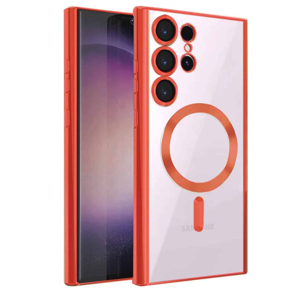 სილიკონის ქეისი Samsung Galaxy S22 Ultra Case Magneticsafe Kross Silicone