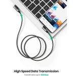 usb kabeli ugreen us176 20862 18w usb a to usb c 90 degree 0 5m space gray (1)