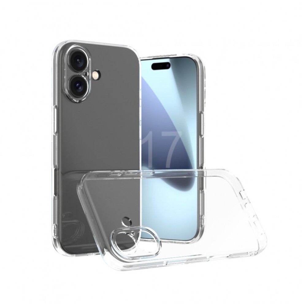iPhone 17 Lux Clear Case გამჭვირვალე სილიკონის ქეისი 1