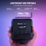 NEEWER RGB62 App Control Magnetic RGB Video Light - Image 9