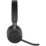 ყურსასმენი Jabra 26599-999-999 Evolve2 65 Link380a MS Stereo, Headset, Wireless, USB-A, BT, Black - Image 7
