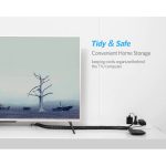 კაბელ მენეჯერი UGREEN LP121 (30819) Cable Organizer, 3m, Black - Image 4