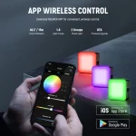 NEEWER RGB62 App Control Magnetic RGB Video Light - Image 7