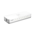 სვიჩი D-Link DES-1008C/B1A, 8-Port, Switch, White