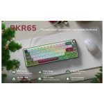 კლავიატურა Royal Kludge RK R65 RGB Mechanical Keyboard, Brown switch, Hot Swappable, Type-C wired, Green sand - Image 3