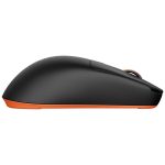 მაუსი Royal Kludge RK M30 Gaming Mouse Wireless, 2.4GHz, Bluetooth, USB Black Orange - Image 4