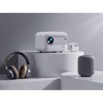 პროექტორი Yaber L1 Home Cinema, LCD Projector, 1280x720, 400lm, White - Image 3