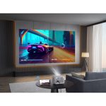 პროექტორი Yaber L1 Home Cinema, LCD Projector, 1280x720, 400lm, White - Image 9