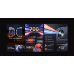 პროექტორი Yaber U12 Home Cinema, LCD Projector, FHD 1920x1080, 700lm, Black - Image 9