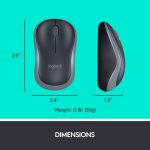 კლავიატურა+მაუსი Logitech MK270 Wireless Keyboard Black - Image 3