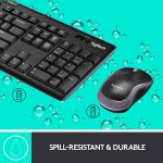 კლავიატურა+მაუსი Logitech MK270 Wireless Keyboard Black - Image 7