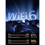 WiFi ადაპტერი UGREEN CM495 (25226), AX1800 WiFi 6 Adapter, Black - Image 3