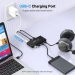 სვიჩი UGREEN US216 (30768), 2 In 4 Out USB 3.0 Sharing Switch Box, Black - Image 6