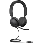 ყურსასმენი Jabra 24189-999-999 Evolve2 40 SE, Headset, Wired, USB, Black - Image 3