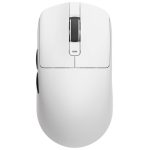 მაუსი Royal Kludge RK M3, Wireless, 2.4GHz, Bluetooth, USB, Gaming Mouse, White