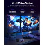 Mini PC Chuwi LarkBox S, i3-1220P, 16GB, 512GB SSD, Integrated, W11P, Grey/Black - Image 5