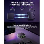 Mini PC Chuwi LarkBox S, i3-1220P, 16GB, 512GB SSD, Integrated, W11P, Grey/Black - Image 6