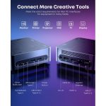 Mini PC Chuwi LarkBox S, i3-1220P, 16GB, 512GB SSD, Integrated, W11P, Grey/Black - Image 7