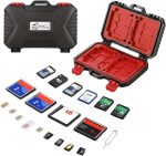 Gorilla Case SD Card Holder and SD Card Case Water Resistant Memory Card Holder Professional Anti Shock SD Card Case Micro SD Card Holder - Image 4