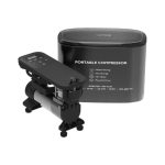 მანქანის კომპრესორი Xiaomi 70Mai Air Compressor Midrive TP01 Protable Mini Electric Car Air Pump Max Pressure 7bar Black - Image 2