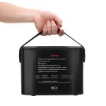 მანქანის კომპრესორი Xiaomi 70Mai Air Compressor Midrive TP01 Protable Mini Electric Car Air Pump Max Pressure 7bar Black - Image 3