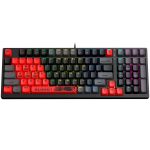 კლავიატურა A4tech Bloody S98 RGB Mechanical Gaming Keyboard Red Switch US Layout Sports Red