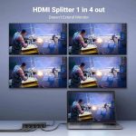 HDMI სპლიტერი UGREEN CM570 (90514), HDMI Splitter 1 In 4, Black - Image 5