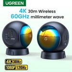 HDMI გადამცემი და მიმღები UGREEN CM438 (80641), 4K Wireless HDMI Transmitter And Receiver, Black - Image 2