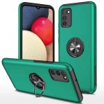 Samsung Galaxy A02S Elit Ring Case სილიკონის ქეისი ბეჭდით