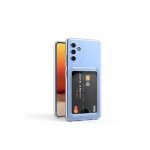 Samsung Galaxy A54 5G Transparent Card Case, გამჭვირვალე ბარათის ჩასადებით ქეისი