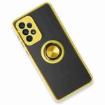 Samsung Galaxy A73 Montreal Ring სილიკონის ქეისი ბეჭდით, Black - Image 3
