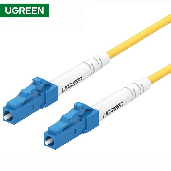 UGREEN20NW130.jpg ოპტიკური ქსელის კაბელი UGREEN NW130 (70663) LC/UPC To LC/UPC Simplex Single Mode Fiber Optic Patch Cable 3M - Image 1