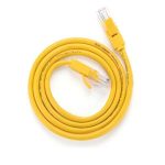 UTP LAN კაბელი UGREEN NW103 (11232) Cat5e Patch Cord UTP Lan Cable, 3m, Yellow - Image 2