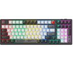 კლავიატურა A4Tech Bloody WS98 Dual-Core Wireless Mechanical Keyboard BLMS Red Plus Switch Bloody Grey