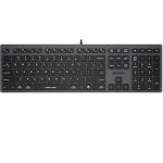 კლავიატურა A4Tech Fstyler FX50 Scissor Switch Keyboard EN/RU layout Grey
