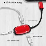 ადაპტერი Newface APR7815, 3.5mm Audio + Lightning Charge + Lightning headphone, Lightning Adapter - Image 3