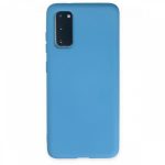 ალკანტარა ქეისი Newface Nano Silicone Case For Samsung S20