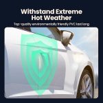 მანქანის დამცავი სტიკერები UGREEN LP233 (20430) Rubber Strips for Car, 4Pcs, White - Image 4