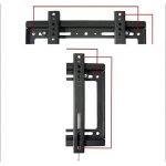 ტელევიზორის საკიდი Allscreen Universal LCD LED TV Bracket CTMB25  14-42 ინჩი - Image 3