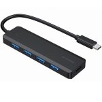 USB ჰაბი Gembird UHB-CM-U3P4P-01 4-port USB 3.1 Type-C Hub