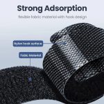 კაბელ მენეჯერი UGREEN LP401 (20245P20) Cat-ear Cable Tie, 20-Piece, Black - Image 6