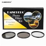 ლინზის დამცავი Kaiseberg 62 mm Filter Kit, Polarize, UV, ND 3 Stop Filter Kit