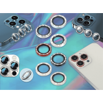 კამერის დამცავები Camera Lens Protector Diamond For iPhone 13 Pro / 13 Pro Max - Black