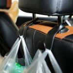 მანქანის აქსესუარი საკიდი UGREEN LP104, 2Pcs/set, Car Back Seat Headrest Hanger Holder Hooks Max load 10kg Black - Image 3