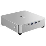 Mini PC Chuwi AuBox, i7-13620H, 16GB, 512GB SSD, Integrated, W11P, Silver