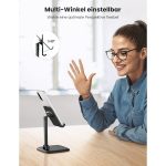 მობილურის დამჭერი UGREEN LP287 (10999), Adjustable Desk Phone Holder, Black - Image 7