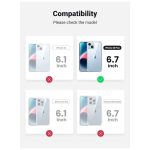 მობილურის ქეისი UGREEN LP602 (90931), iPhone 14 Plus, Cover, Transparent - Image 2