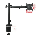 მონიტორის საკიდი Allscreen MDB1327B, 14-27", Monitor Mount, Black - Image 2