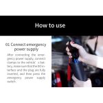 მულტიფუნქციური მტვერსასრუტი Xiaomi Lydsto YM-XCYJDY02, 0.2L, 10000mAh, 3in1, Jump Starter, PowerBank, Vacuum Cleaner, Black - Image 5